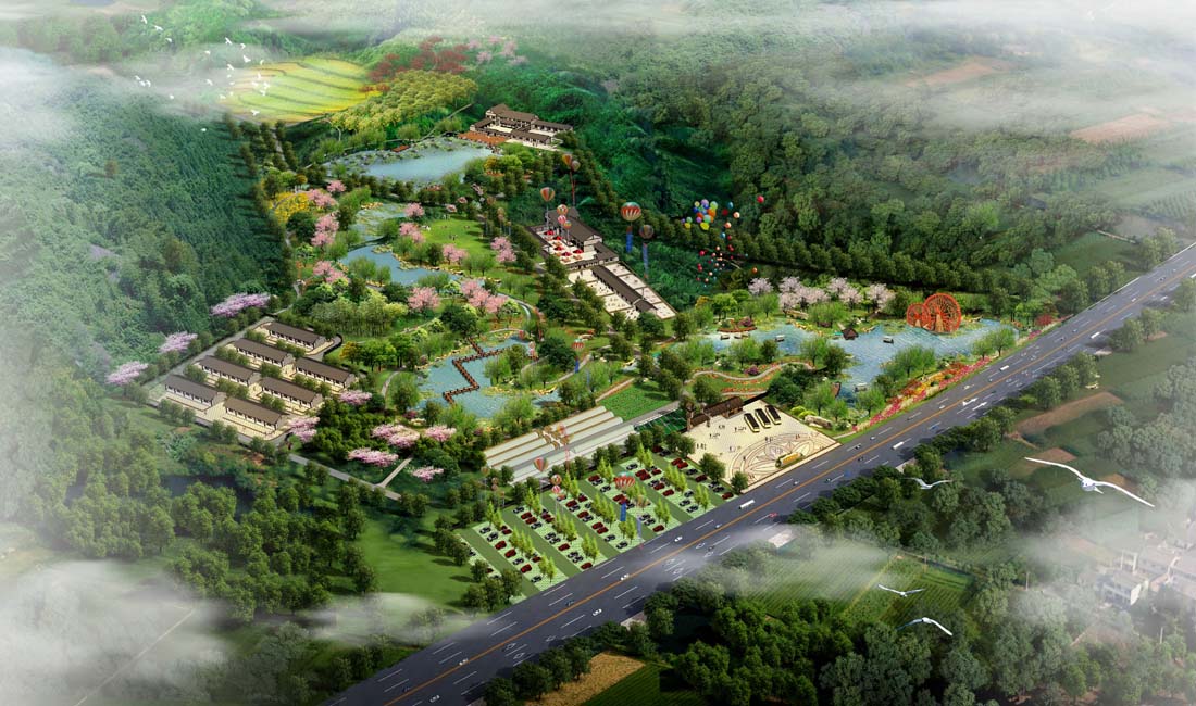 紅安杏花休閑創意生態園